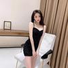 Women's Spicy French Spaghetti Strap Backless Bodycon Dress - Slimming Hip-Hugging Summer Skirt