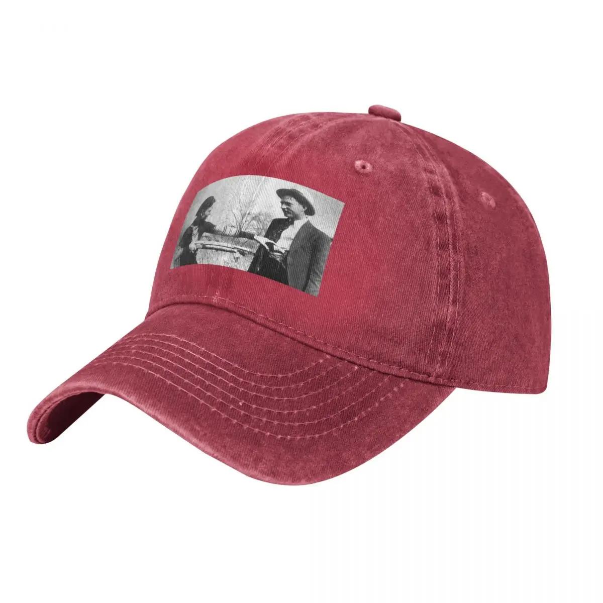 Bonnie and Clyde Photograph Baseball Cap Beach Winter hat fishing hat Hat Unisex For The Sun Hats For Women Unisexs