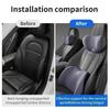 Car Lumbar Back Support Headrest Neck Pillow Car Seat Cushion For Mercedes Benz AMG A B C E S V Class A180 CLK CLA GLE C200 C300 JB1