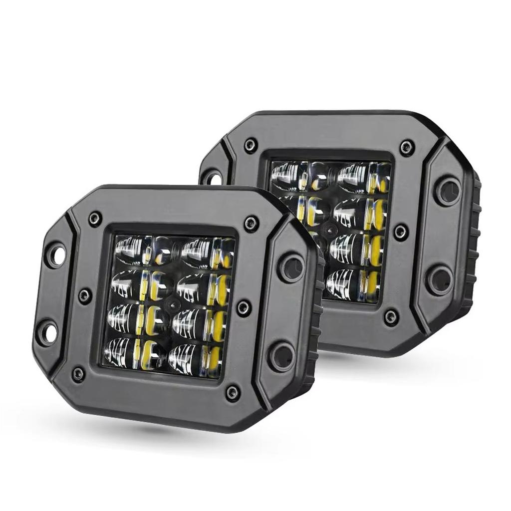 Sturdy Metal Utility Light With 50000 Hours Operation Time And 15° 90° Combined Flood Beam Pattern