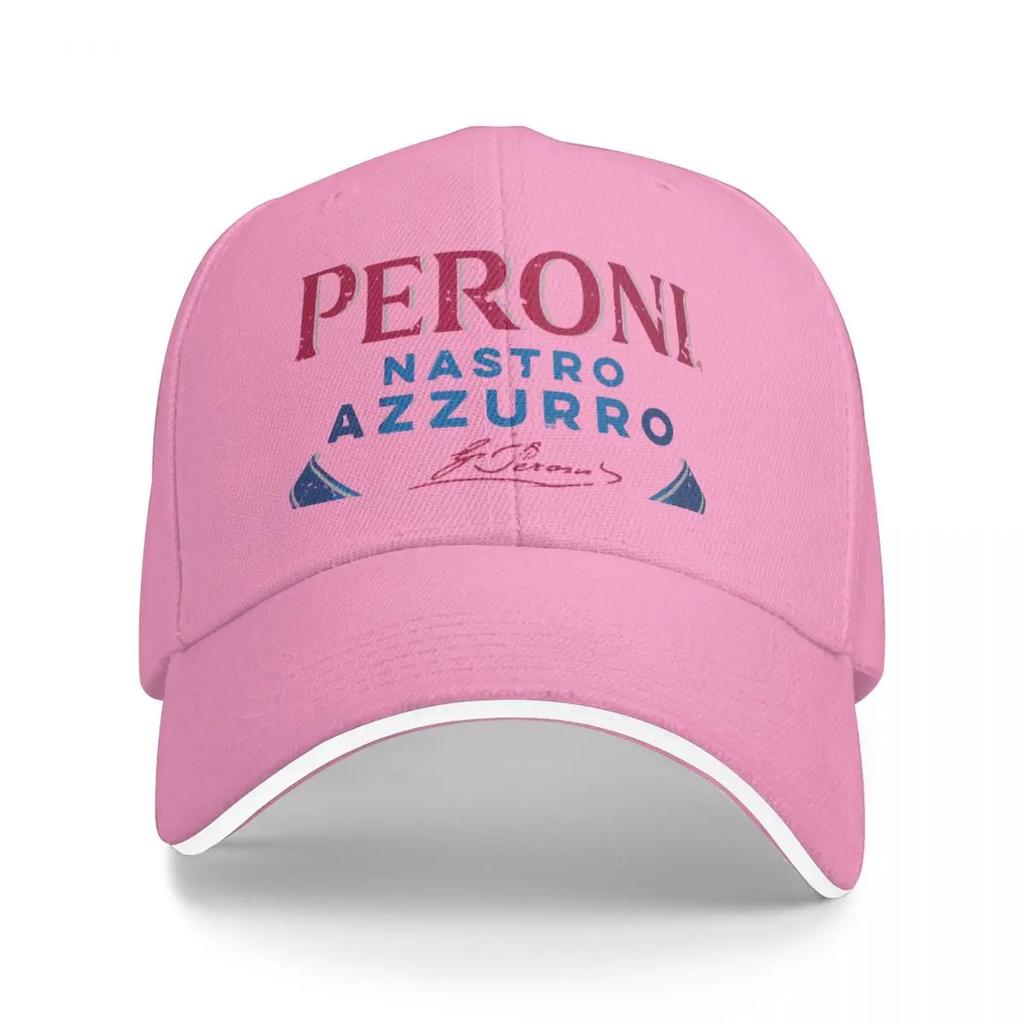 Gorra de Béisbol Peroni Nastro Azzurro Playa Rugby Unisex Sombreros Mujer