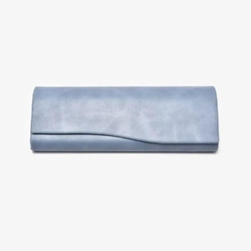 

Новий шкіряний чохол для окулярів для чоловіків, жінок, коробка для сонцезахисних окулярів, коробка для зберігання короткозорості, портативна сумка для окулярів проти тиску