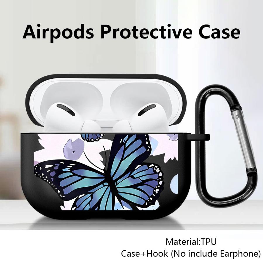 Earphone Cases Cover Case For Airpods Pro2 2 3 Pro3 1 4 Pro INS Retro Butterfly