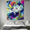 Cyberpunk Characters Pattern Home Decor Tapestry, Wall Hanging, Decorative RV Wall Cloth.SGT0917467