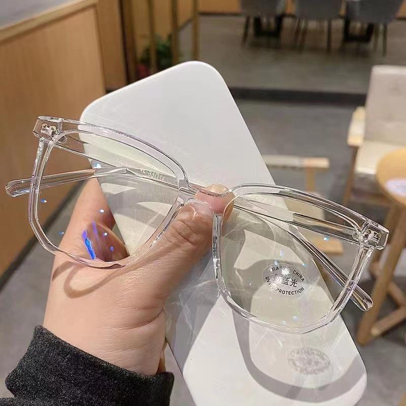 Japanese Style Slimming Polygon Glasses for Men - Anti Blue Light