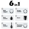 Retro Engraving All Metal Hair Clipper LED Display Fast Cutting Shaving Haircut Professional Styling