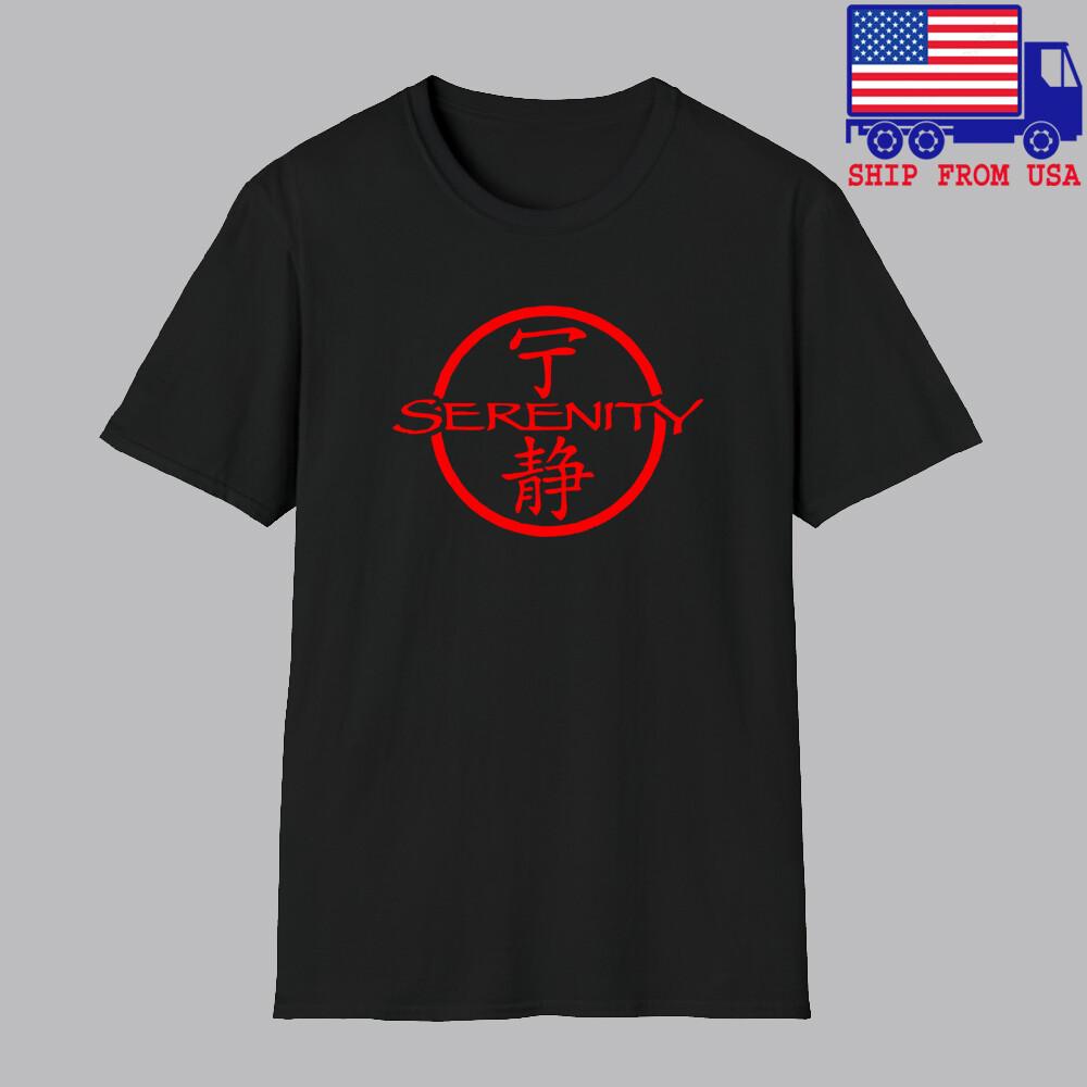 Serenity Firefly Action Movie TV Show Men#039;s Black Size S5XL Unisex T-Shirt S