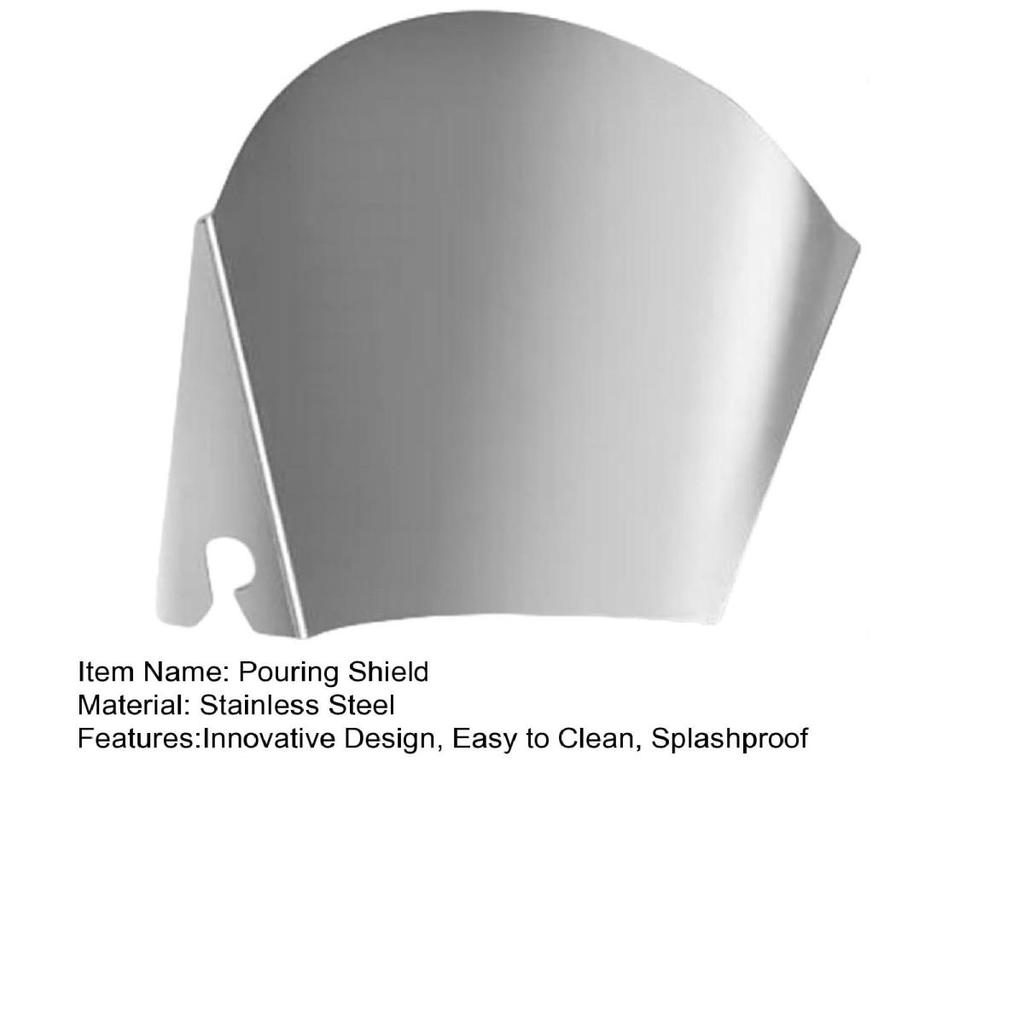 Ausgießschutz aus Edelstahl für Standmixer, Ausgießschutz aus Metall für Mixer, innovatives Design, Ausgießschutz, Sicherheitsmixer, spritzwassergeschützt, Küchenwerkzeug