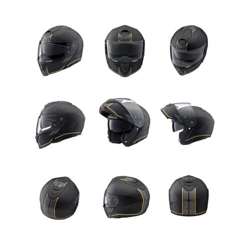 Yamaha Motorcycle Helmet System YJ-21 ZENITH Sun Visor Model Graphic GF-01 Semi-Flat Black XL Size (60-61cm) 90791-2368X