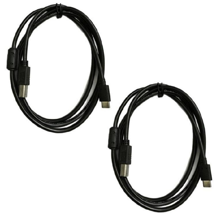 USB C to USB B Interfaces Cable Data Transfer Cable Noise Reductions Suitable for Secure Printer Scanner Connection