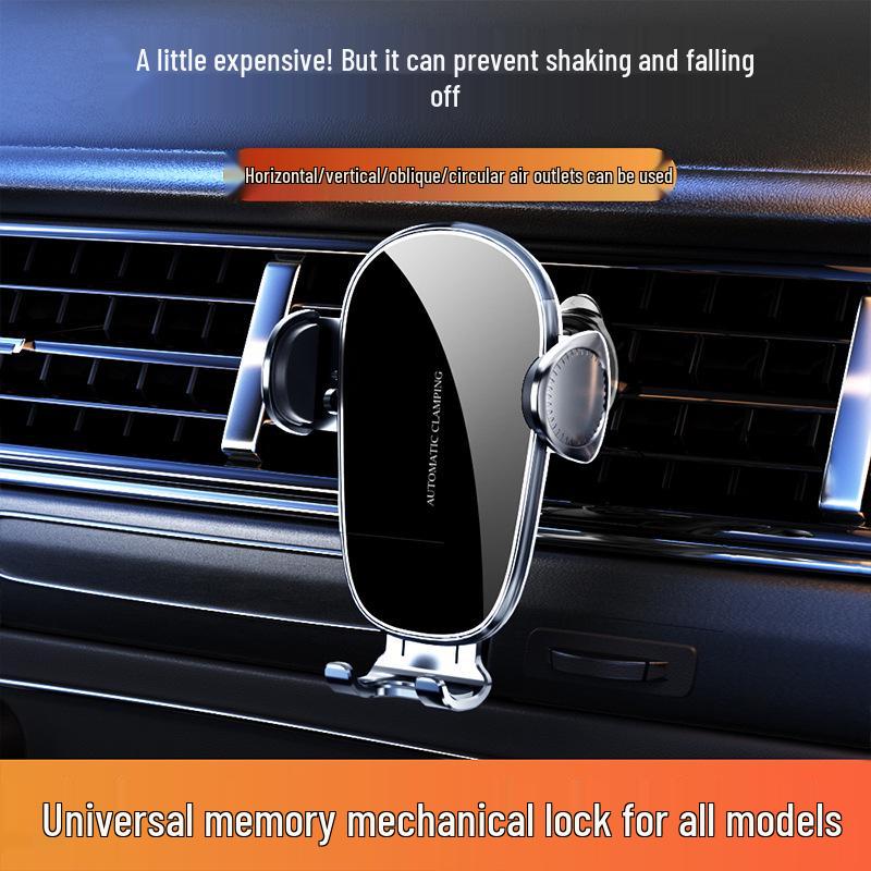 D6 Auto Lüftungsschlitz Handyhalterung - Premium Mechanische Halterung für Navigation