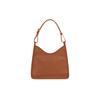 Le Foulonné Metal Hardware Silver Leather Crossbody Shoulder Bag Women Bags Brown 10155021121
