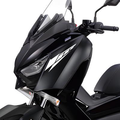 1 Paar Motorrad Vorderradkotflügel Kratzfest Wasserdicht Motorrad Auto Dekorationsaufkleber Motor Karosserie Zubehör