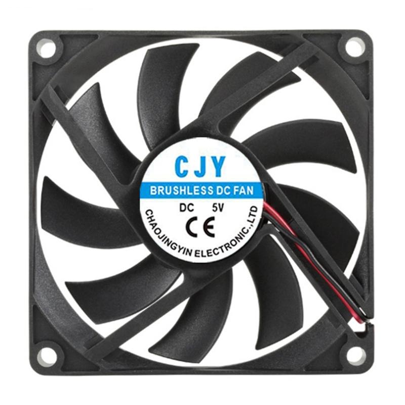 Powerful 80mm Computer Cooling Fan For Gaming PC Servers Heat Dissipation Computer Router CPU Cabinet Accessories