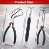 3PCS Automotive Wire Connector Removal Tool Kit - Electrical Disconnect Pliers Set Locking Tab Disconnect For Car Sensors, Wiring Harnesses,