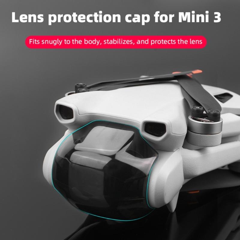 Lens Cap for DJI Mini 3 Pro Drone Protection Cover Dust-proof Cap Gimbal Guard Quadcopter Protector Accessory
