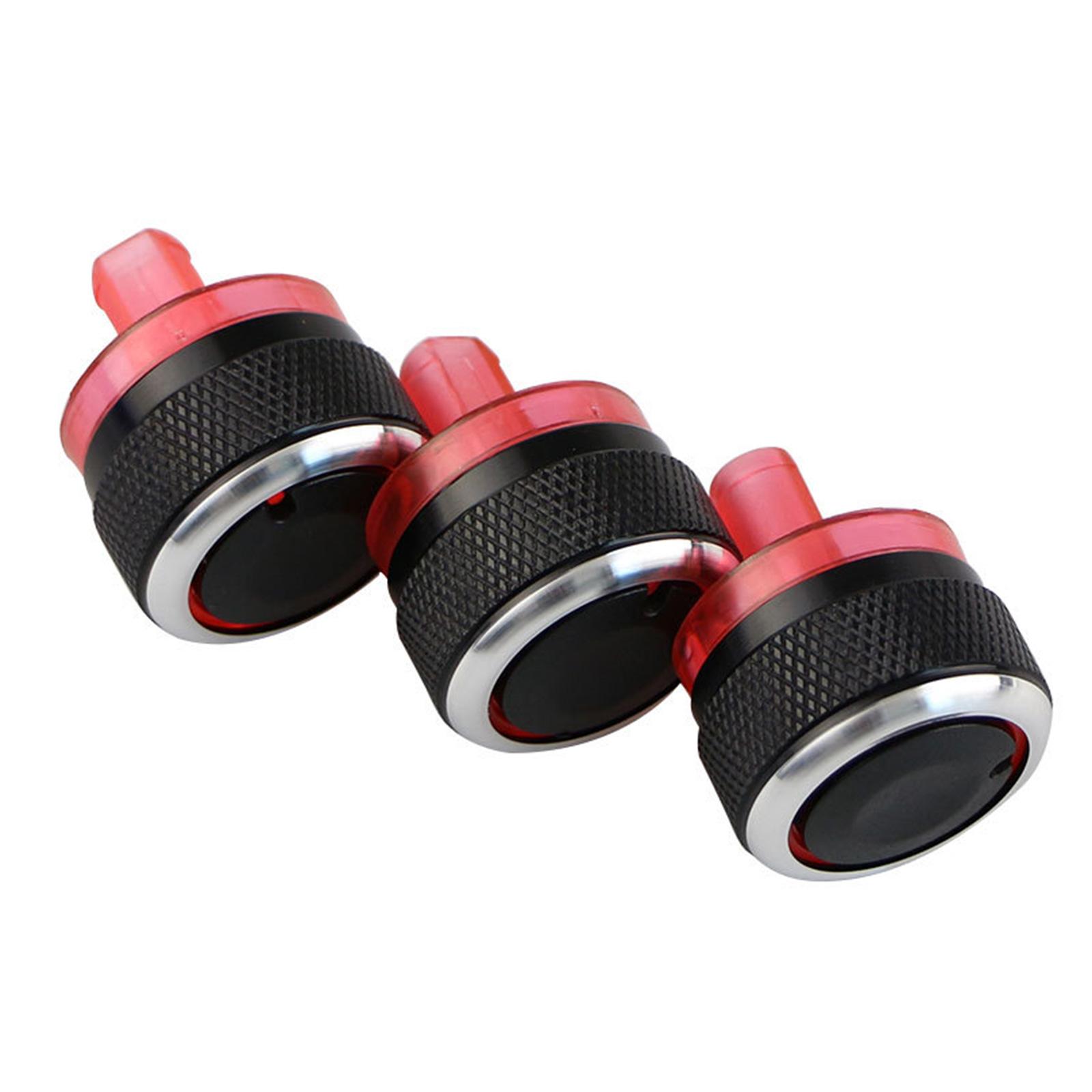 

Комплект из 3 кнопок управления кондиционером и отоплением для автомобилей Peugeot 206 207, улучшающих впечатления от вождения чёрный