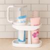 Large capacity Toothbrush Holder Adjustable Cup Storage Rack Toothpaste Storage Rack  Hotel