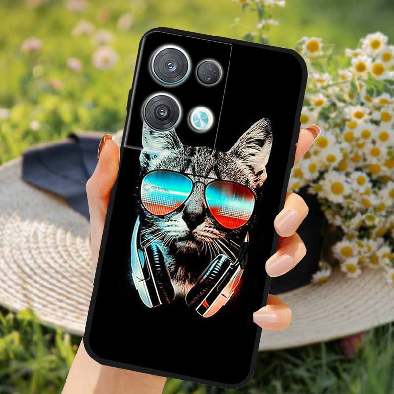 For OPPO Reno 8 Pro 5G Cases Fashion Soft Silicone TPU Shockproof Back Covers For OPPO Reno8 Pro + Plus Phone Case Protect Couqe