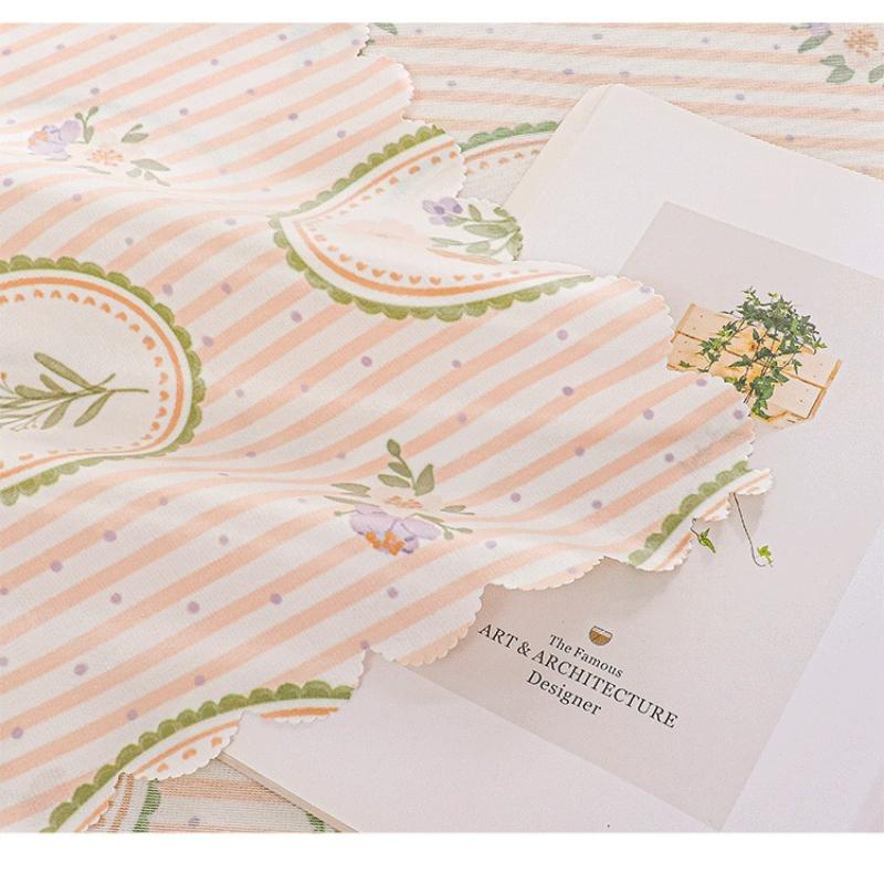 Home Decoration Waterproof and Oil Proof Tablecloth Pastoral Printed Pattern Flowers Geometric Rectangular Dining Table Cloths Kitchen Accessories