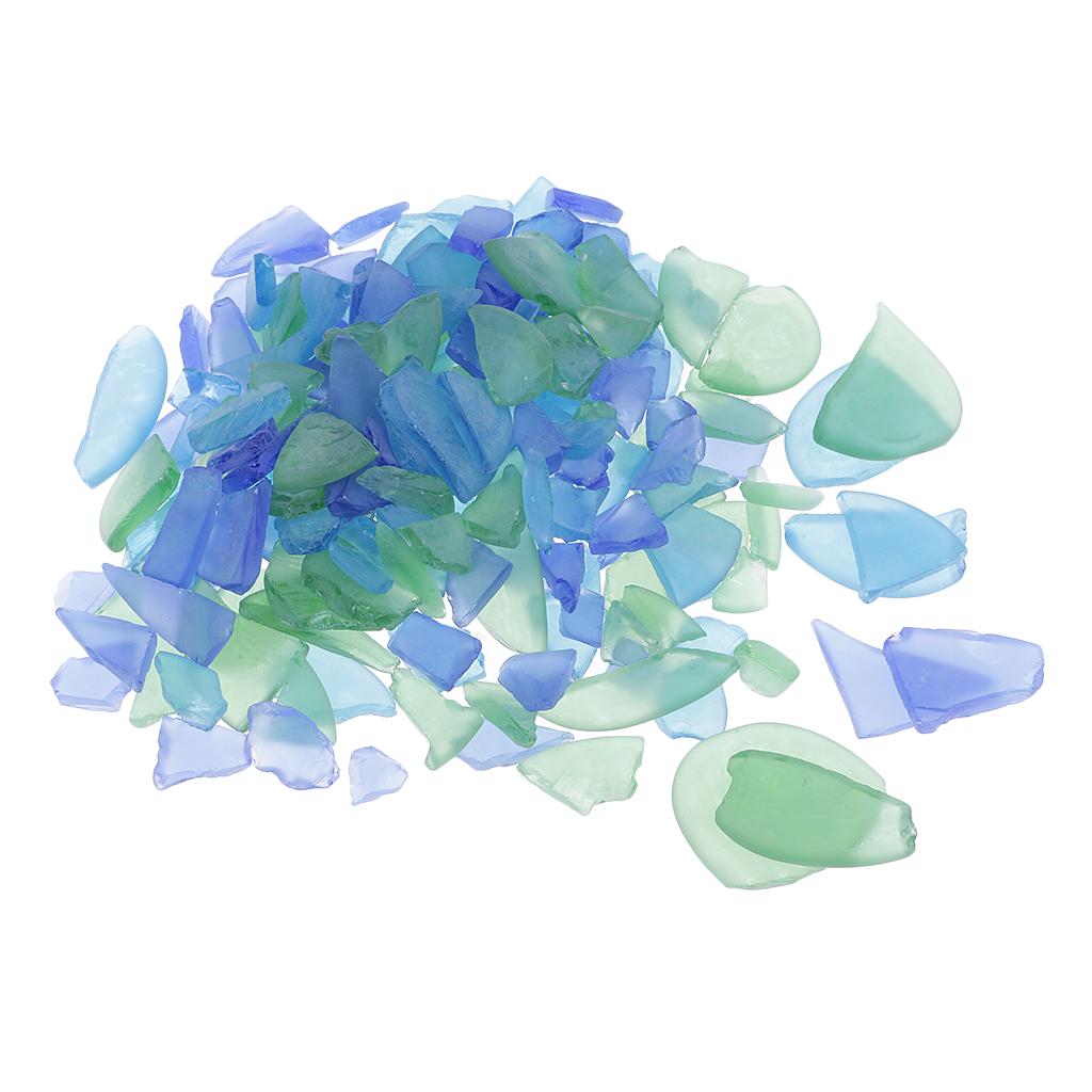 500g Vintage Glass Crafts Jewellery Mosaic Wedding