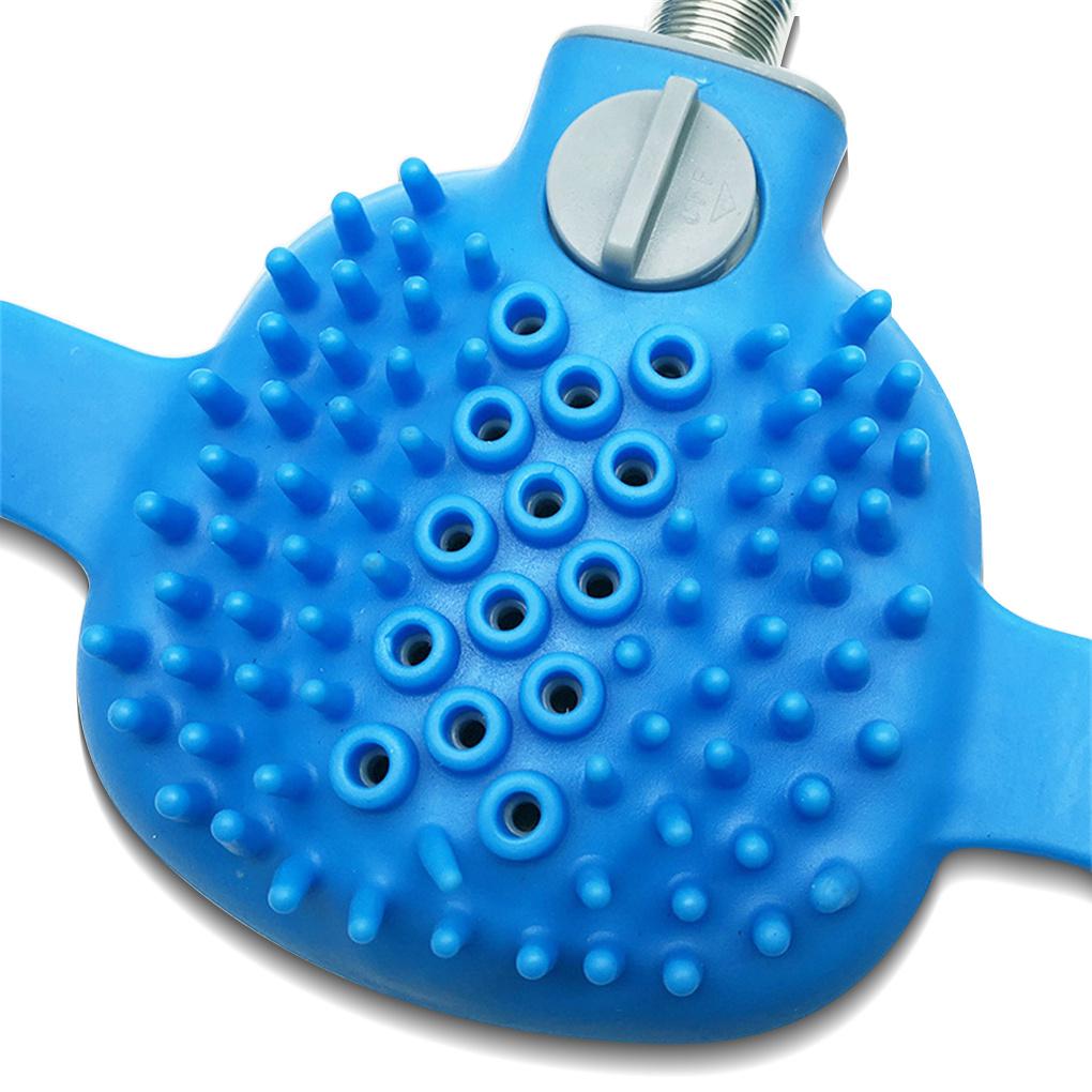 Pet Shower Bath Brush Attachment Grooming Washing Hose Short Hair Comfortable Scrubber Massager Supplies Home