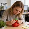 Adults Stress Ball 1/2/3Pcs Relief Strawberry Squeeze Toy Slow Rebound Simulated Fake Fruit Fidget Anti-anxiety Sensory Decompression Tool Gadget