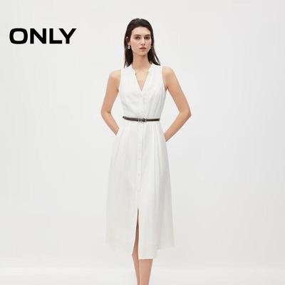 2026 Spring V-Neck Sleeveless A-Line Dress