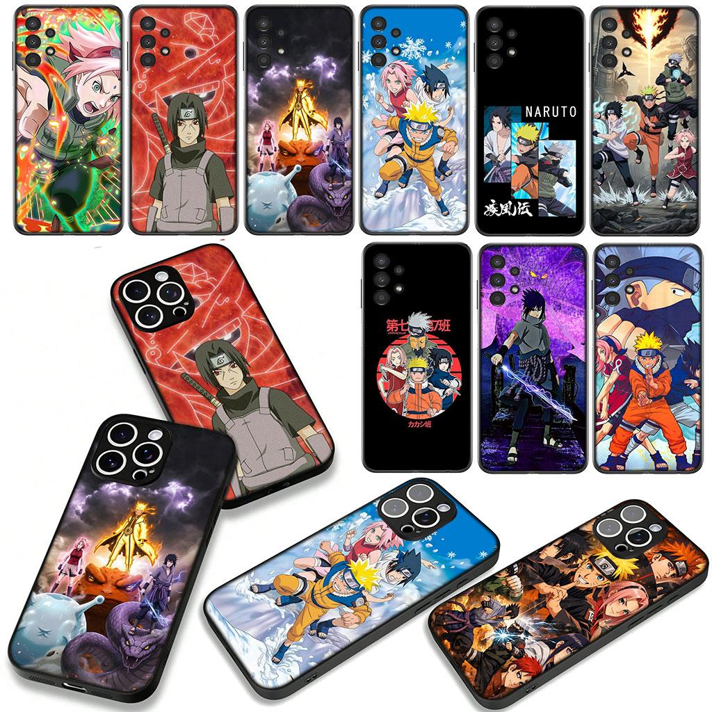 Kakashi Sasuke Narutos Haruno Sakura Phone Cover Case for OPPO A54 A40 A60 A80 A18 A16 A17 A38 A78 A79 A57 A55 A96 A15 A12