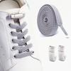 Lacci magnetici per sneakers senza nodo, lacci elastici per scarpe per adulti e bambini, lacci elastici senza nodo, accessori per scarpe, 1 paio/2 paia