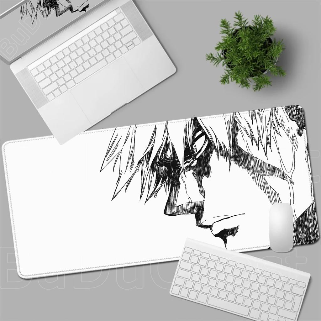 New Hot Cool Anime Bleach Mouse Pad XXL Large Mousepad Manga Laptop Office Rubber Soft Table Pc Gaming HD Printing Non-Slip Mat