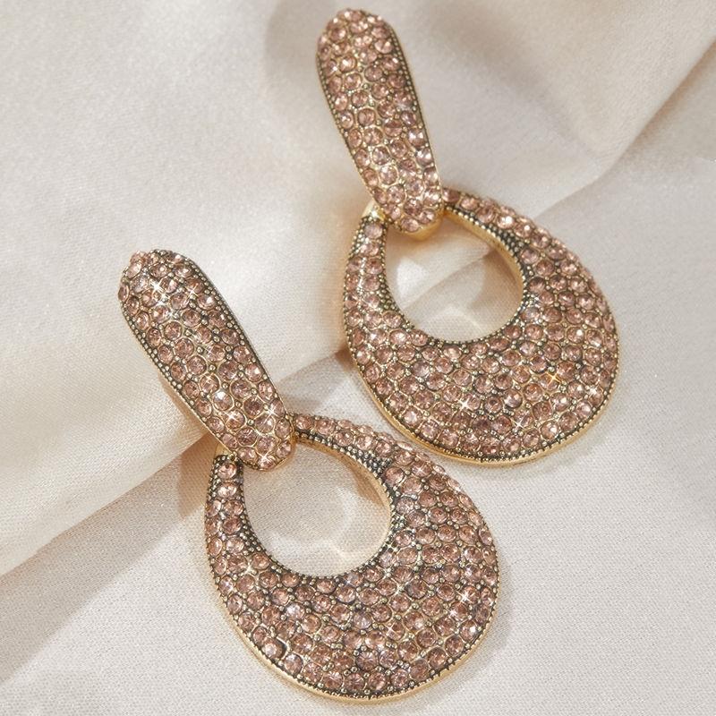 Elegante Funkelnde Blaue Zirkon Tropfenohrringe Klassisches Modernes Design für Partys Geschenke Tägliches Tragen WeihnachtsSchmuck Hochzeitsgeschenke