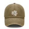 [Clover Baseball Cap] St Patricks Day Print Polyester Adjustable Breathable Casual Outdoor Sports Dad Hat For Men Women