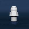 Fit 6.35mm Tube X Male Female Thread 1/2" BSP POM Quick Fitting Connector For Aquarium RO Water Filter Reverse Osmosis System