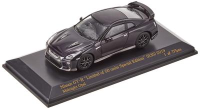 CARNEL64 Scale Nissan Limited of 50 Units Special Edition 2019 Midnight Opal Finished Product CN640033 1/64 GT-R (R35)