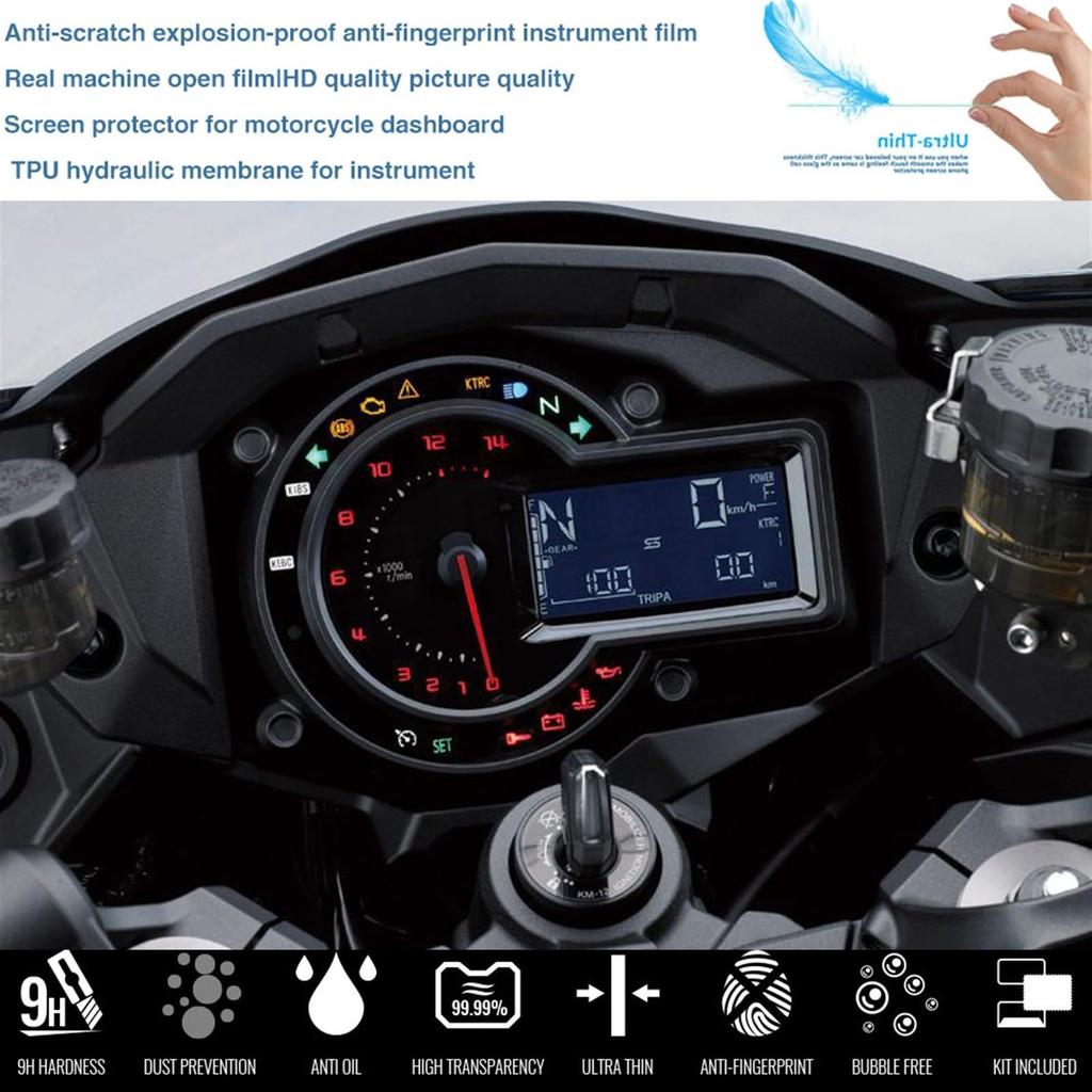 Speedometer Cluster Protective Film Kawasaki Velsis H2/1000SE SX SE 2018-2021 Accessories Motorcycle Cluster Scratch