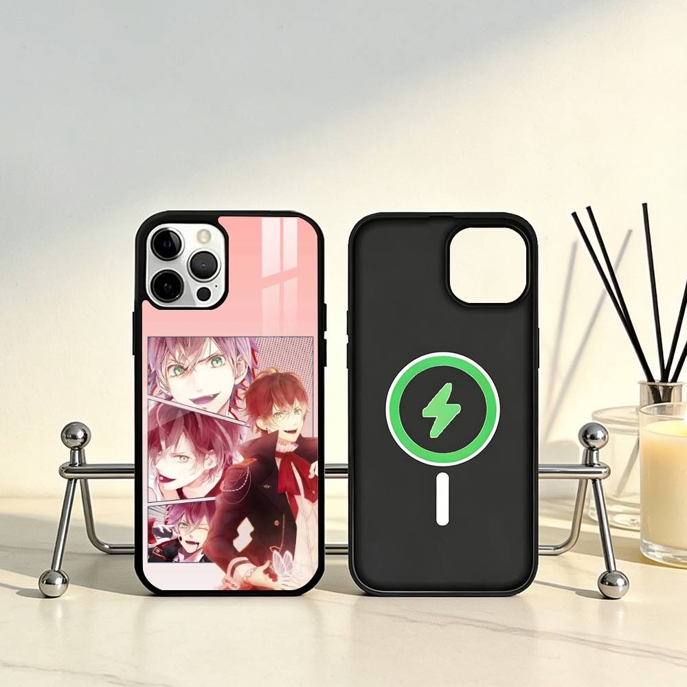 Diabolik Lovers Phone Case For iPhone17,16,15,14,13,12,11 Plus,Pro Max Magnetic For Magsafe Wireless Charging