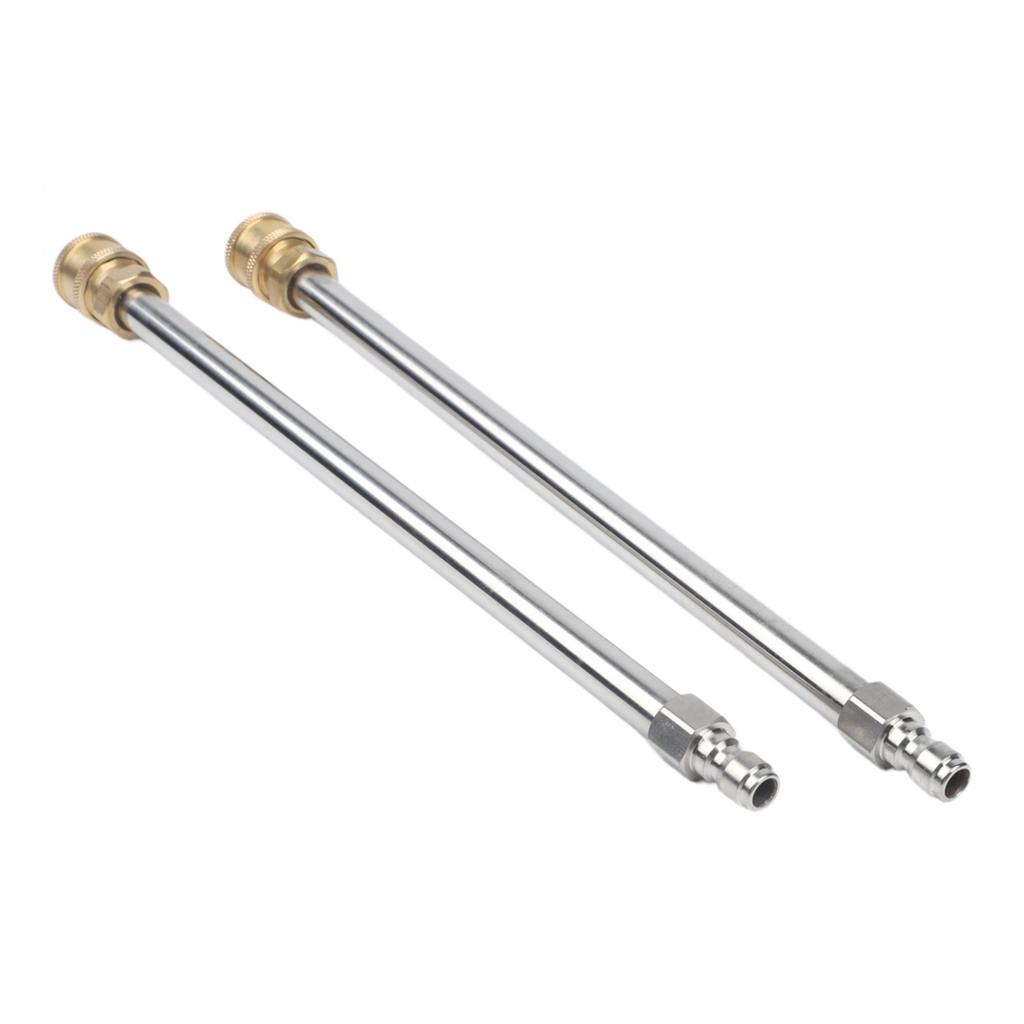 Cleaning Solution Dual Length Extension Rods for High Pressure Use