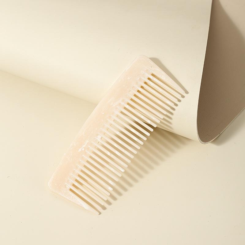 Huiyun Jewelry Portable Marble Pattern Hair Comb for Smooth Styling