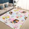 Style New Gabbys Dollhouse Cartoon Girl Gift Carpet Rug for Living Room Bedroom Home Sofa Decoration