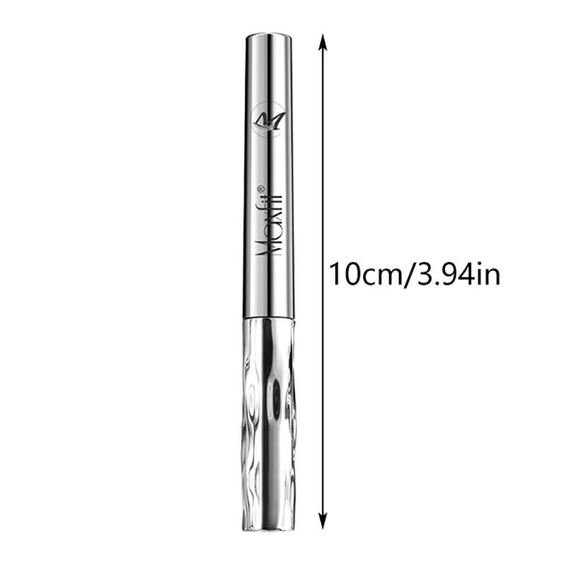 Metal Iron Lashes Mascara Waterproof Silk Fiber Mascara Black Long Curling Eyelash Extensions Non-Clumping Eyes Makeup Cosmetics