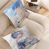 Rem Re Zero Cushion Cover Pillow Cover Decor Pillowcase Printed Cushion Case For Couch