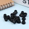 8/10Pcs Black Effective Reduce Scratches High-Temperature-Resistant Rv Stove Rubber Grommet Rv Car Accessories