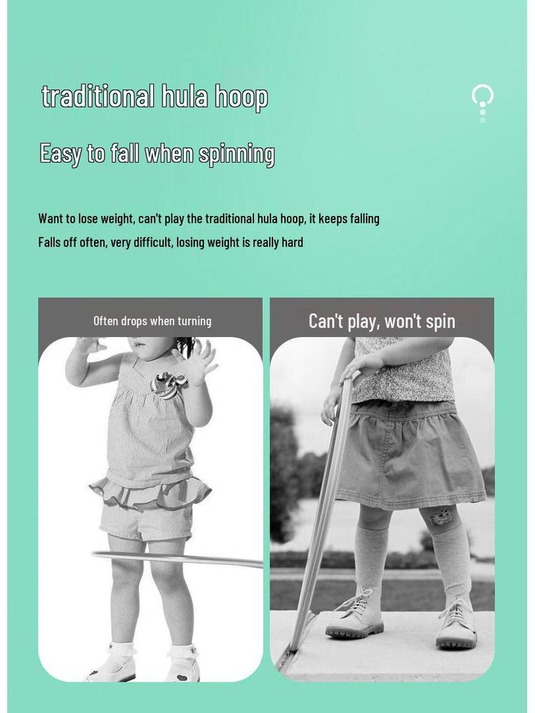 Waist-Slimming Detachable Counting Hula Hoop: Lazy Person’s Abdomen and Fat-Burning Fitness Tool