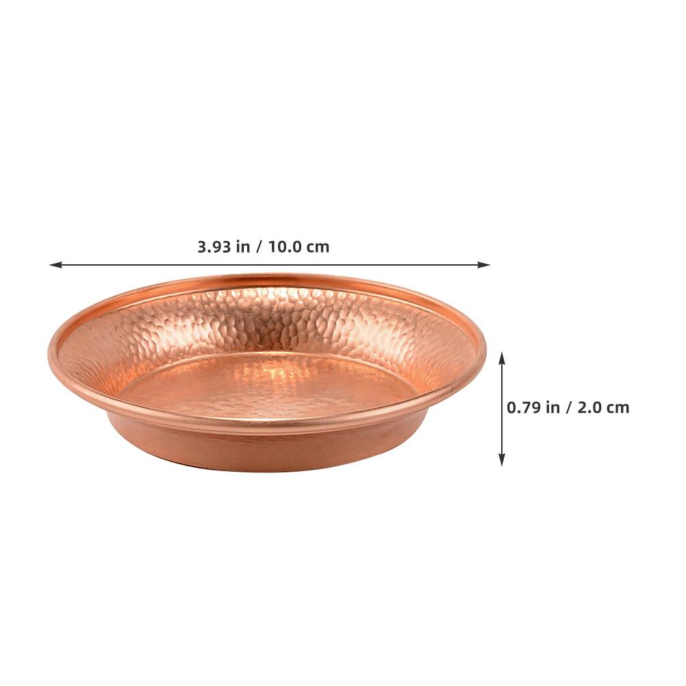 2Pcs Tibetan Copper Offering Bowls Hand Carved Mandala Design Holy Water Bowl for Buddhist Altar Meditation Home Decor Ritual China Mainland