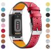 Replacement Genuine Leather Watch Strap For Fitbit Charge 3/4, Unisex