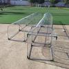 Iron Mesh Outdoor Chicken & Rabbit Tunnel Coop for Free-Range Farming