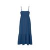 Lässiges und modisches Damenkleid, Langer Rock