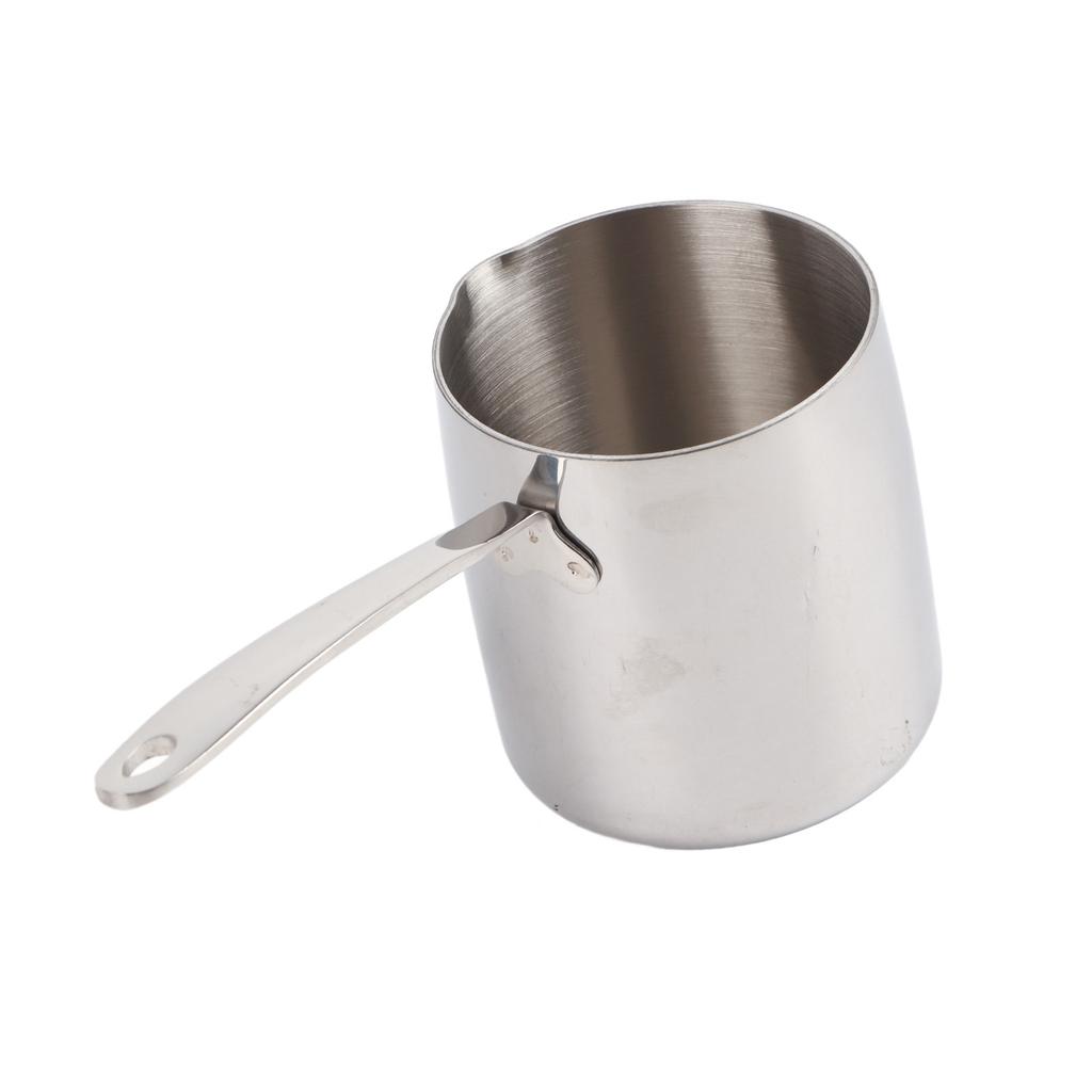 Butter Warmer Pot Quick Heat Conduction Three Layers Stainless Steel Butter Warmer with Accurate