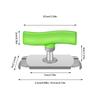 Easy Open Jar Opener Jar Gripper Tight Lid Opener Ergonomic Bottle Opener Gripper Adjustable Multi-functional Kitchen Tool
